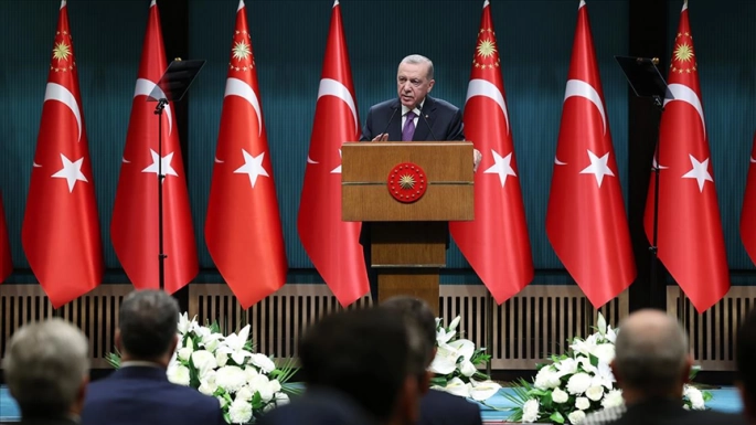 Erdoğan: Kıbrıs Türk'ünün her zaman yanlarında olacağız
