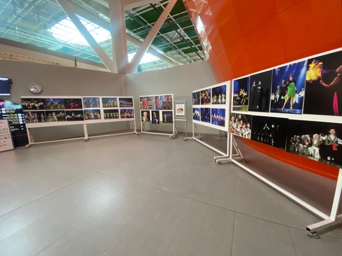 “FOGEM Folklor Şöleni 2025’ten Kareler” Ercan Havalimanı’nda açıldı