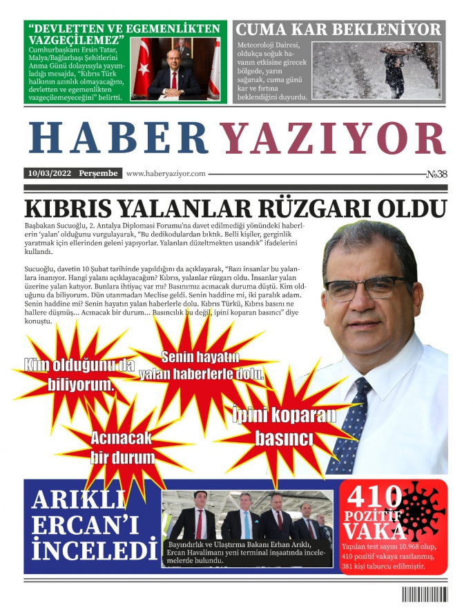 Günün manşeti (10.03.2022)