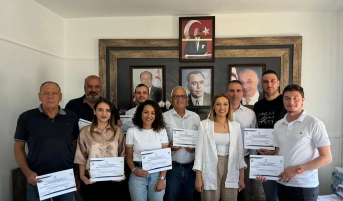 İş Sağlığı ve Güvenliği Uzmanlık Sertifikaları verildi!