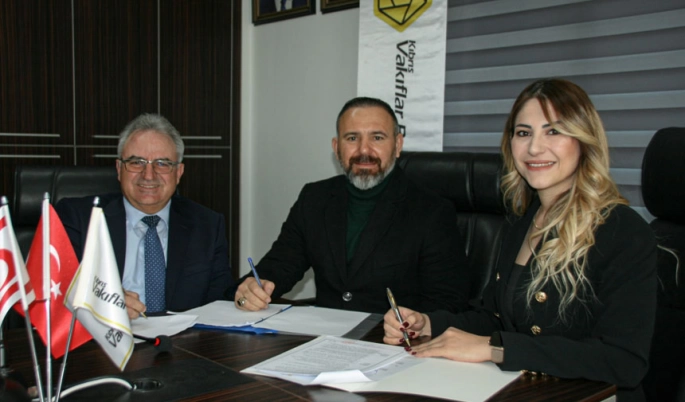 KTAMS ile Kıbrıs Vakıflar Bankası LTD. arasında Toplu İş Sözleşmesi imzalandı