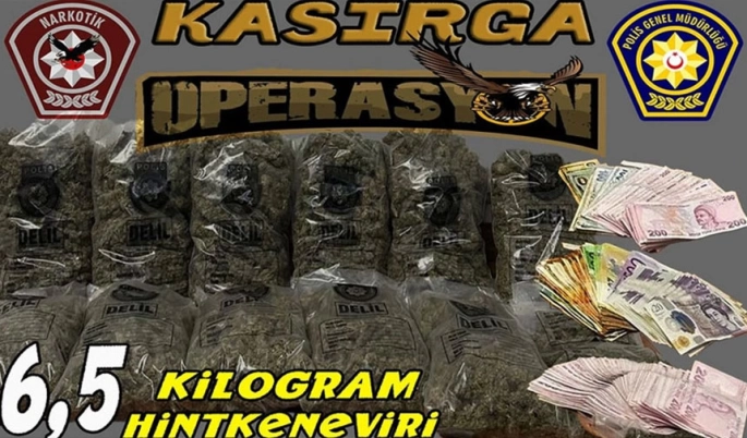 Narkotikten ‘Kasırga Operasyonu’