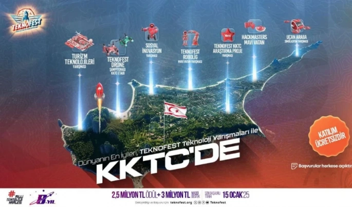 TEKNOFEST KKTC Genç beyinleri buluşturuyor!