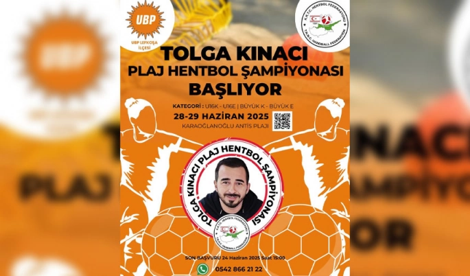 Tolga Kınacı Play Hentbol Turnuvası için geri sayım başladı